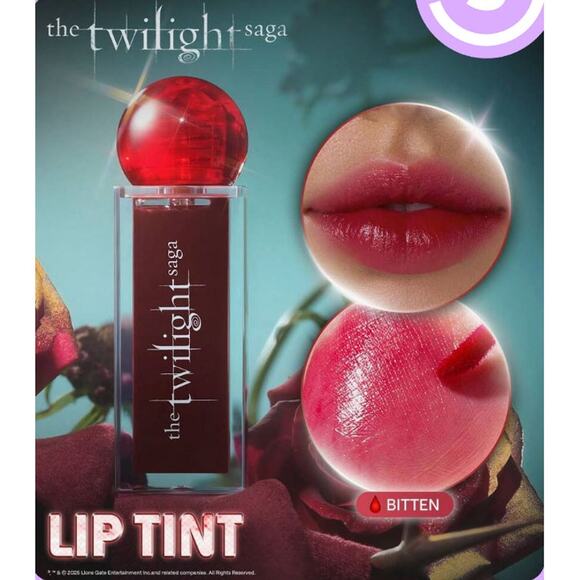 The Twilight Saga Bitten Immortality Lip Tint 6.3g SheGlam - Picture 1 of 3